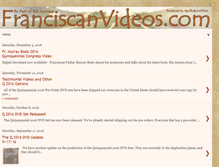 Tablet Screenshot of franciscanvideos.com